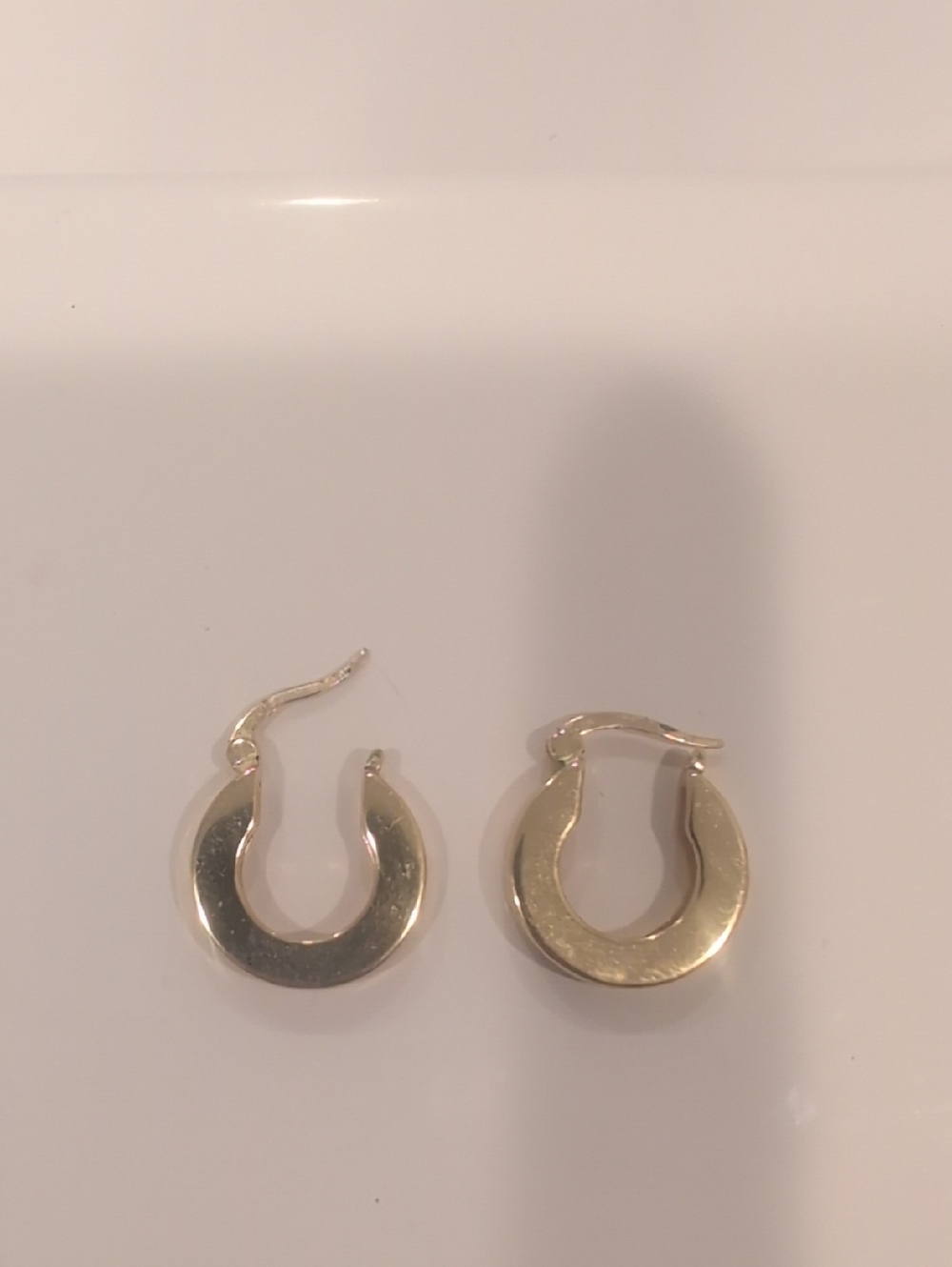 Classic Gold-Tone Hoop Earrings - Women Jewelry